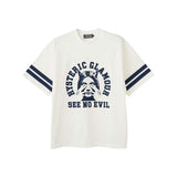 The SEE NO EVIL T SHIRT WHITE available online with global shipping, and in PAM Stores Melbourne and Sydney.