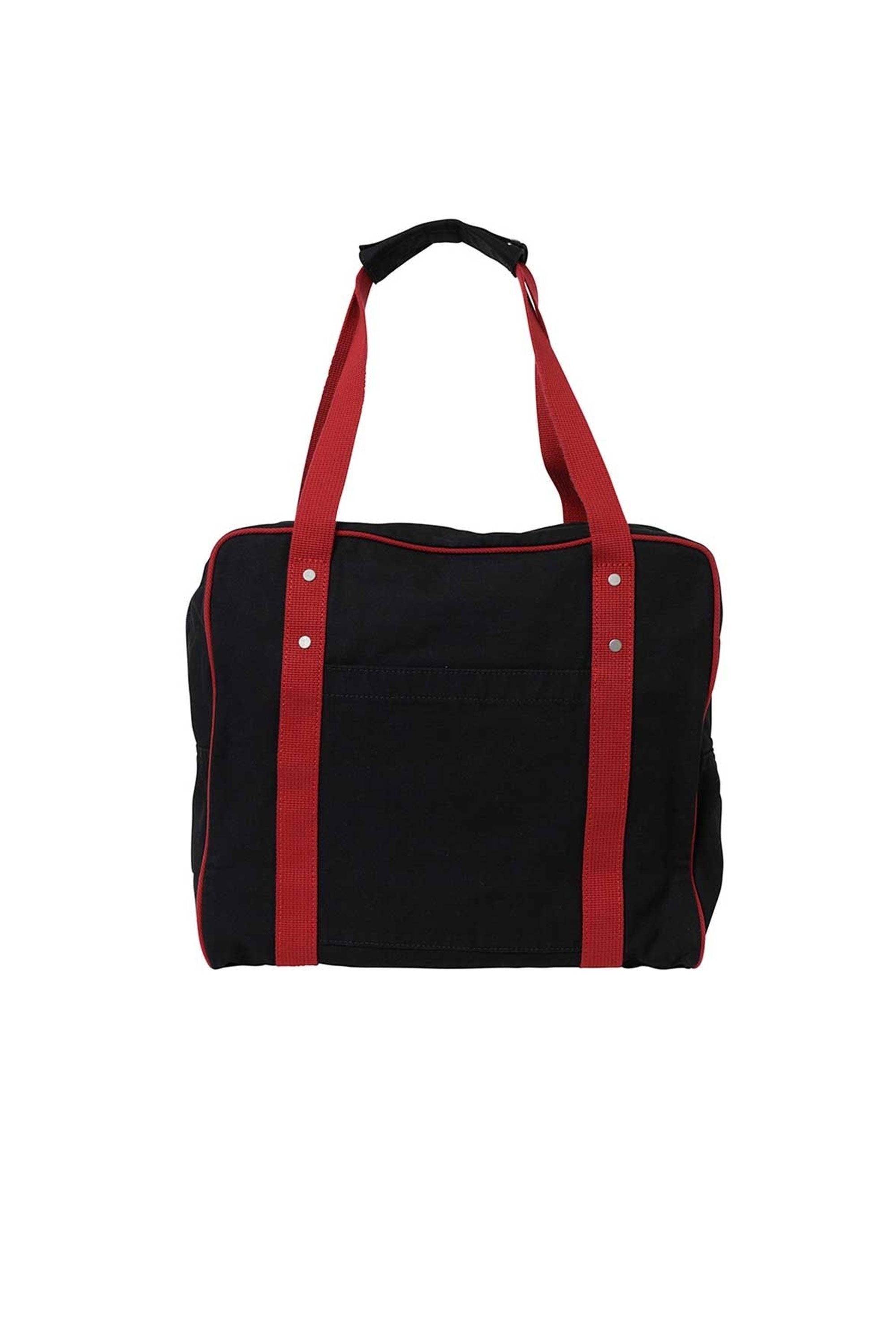 The SEE NO EVIL DUFFLE BAG BLACK available online with global shipping, and in PAM Stores Melbourne and Sydney.