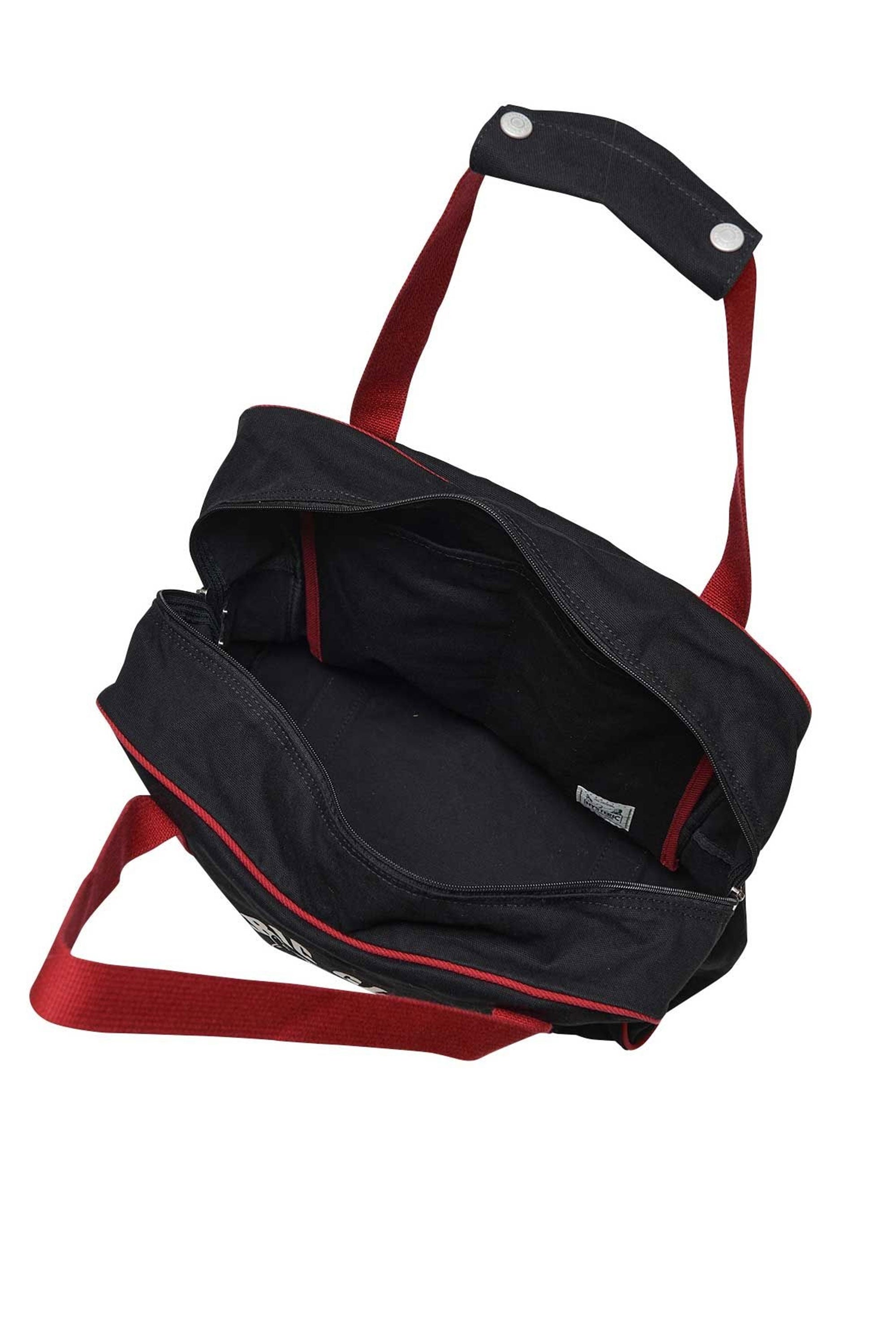 The SEE NO EVIL DUFFLE BAG BLACK available online with global shipping, and in PAM Stores Melbourne and Sydney.