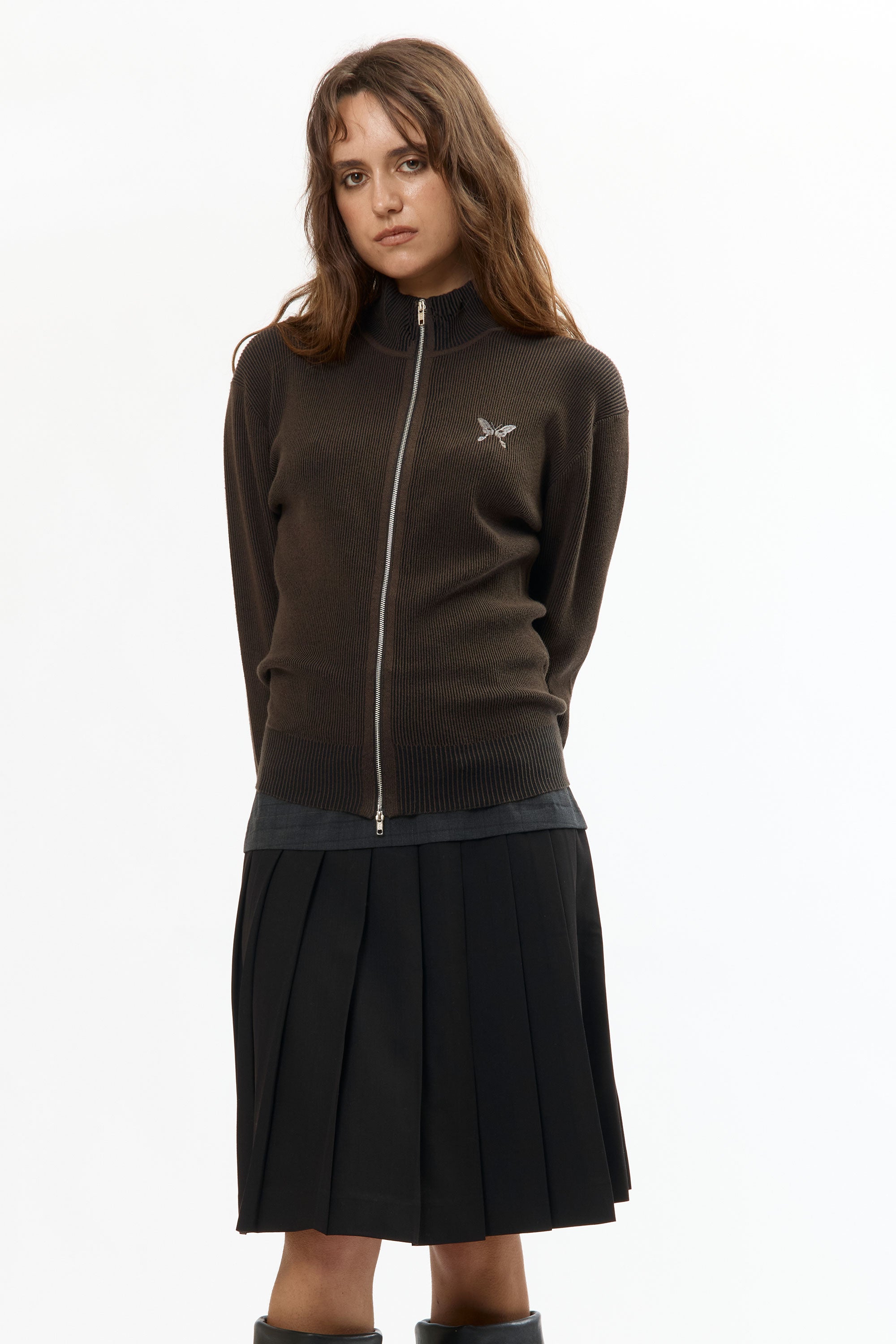 The STEADFAST 2.0 ZIP THRU KNIT available online with global shipping, and in PAM Stores Melbourne and Sydney.