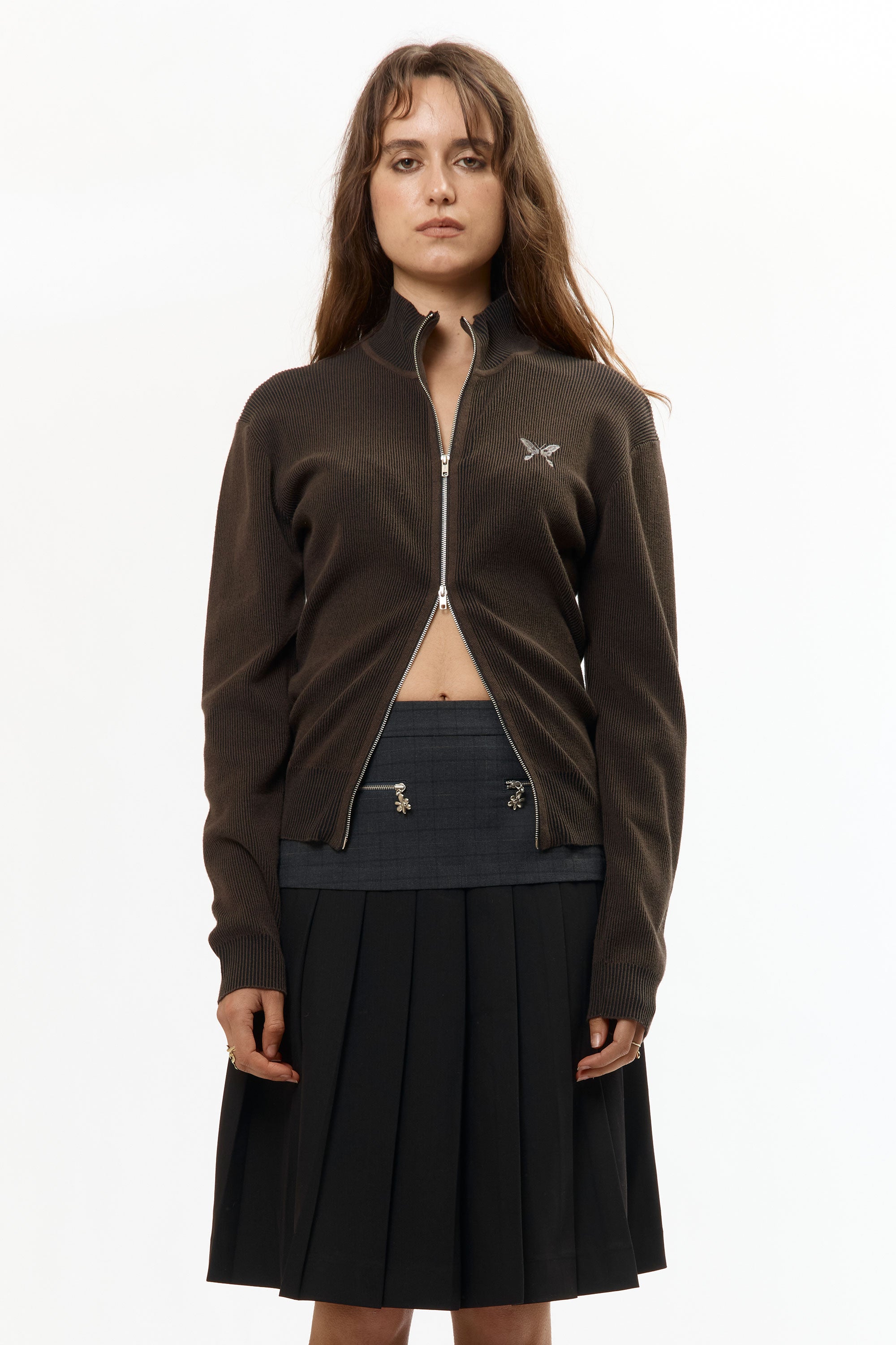 The STEADFAST 2.0 ZIP THRU KNIT available online with global shipping, and in PAM Stores Melbourne and Sydney.