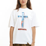 The SRWGKTA Tee White available online with global shipping, and in PAM Stores Melbourne and Sydney.