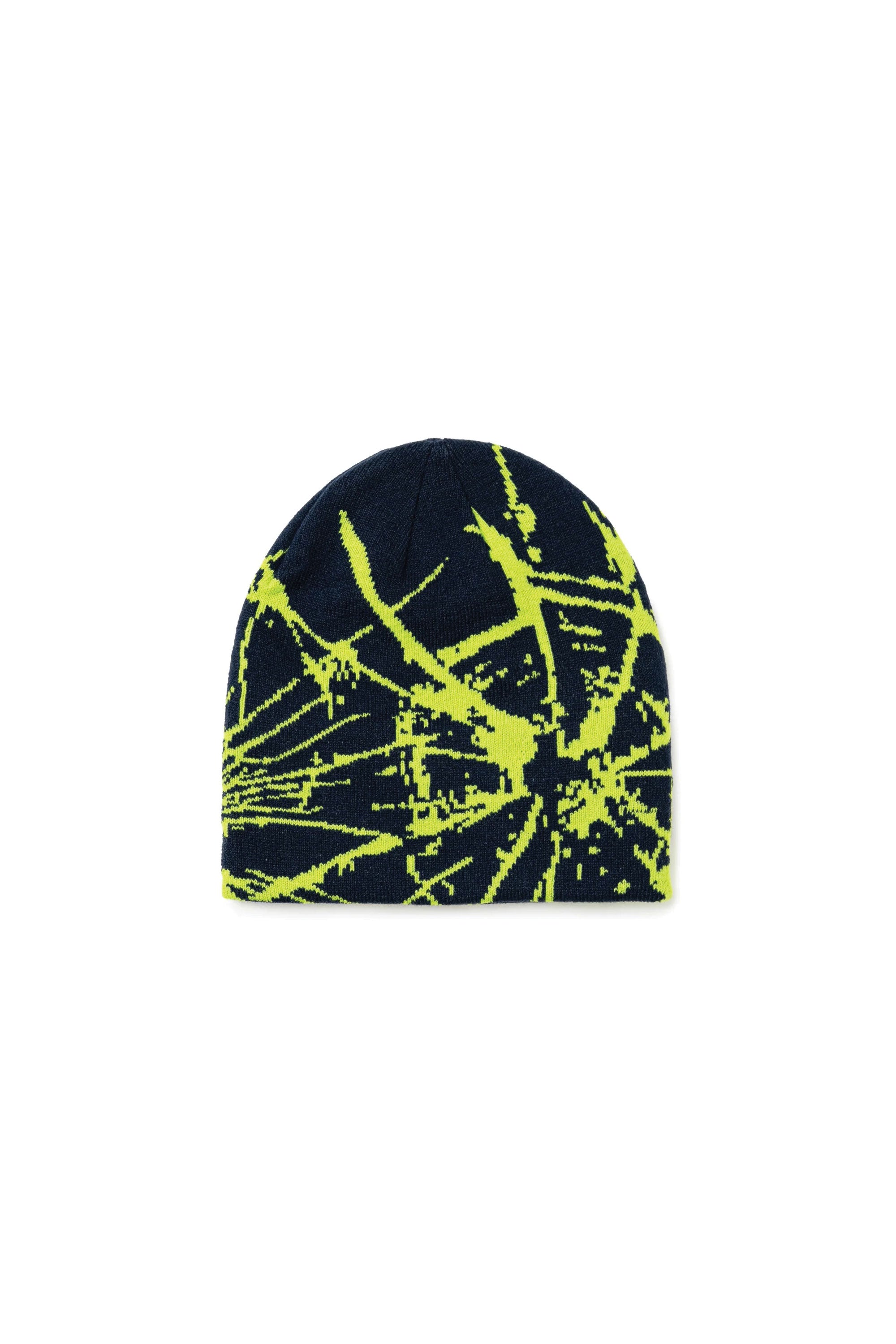 The Shattered Skull Cap Beanie Navy available online with global shipping, and in PAM Stores Melbourne and Sydney.