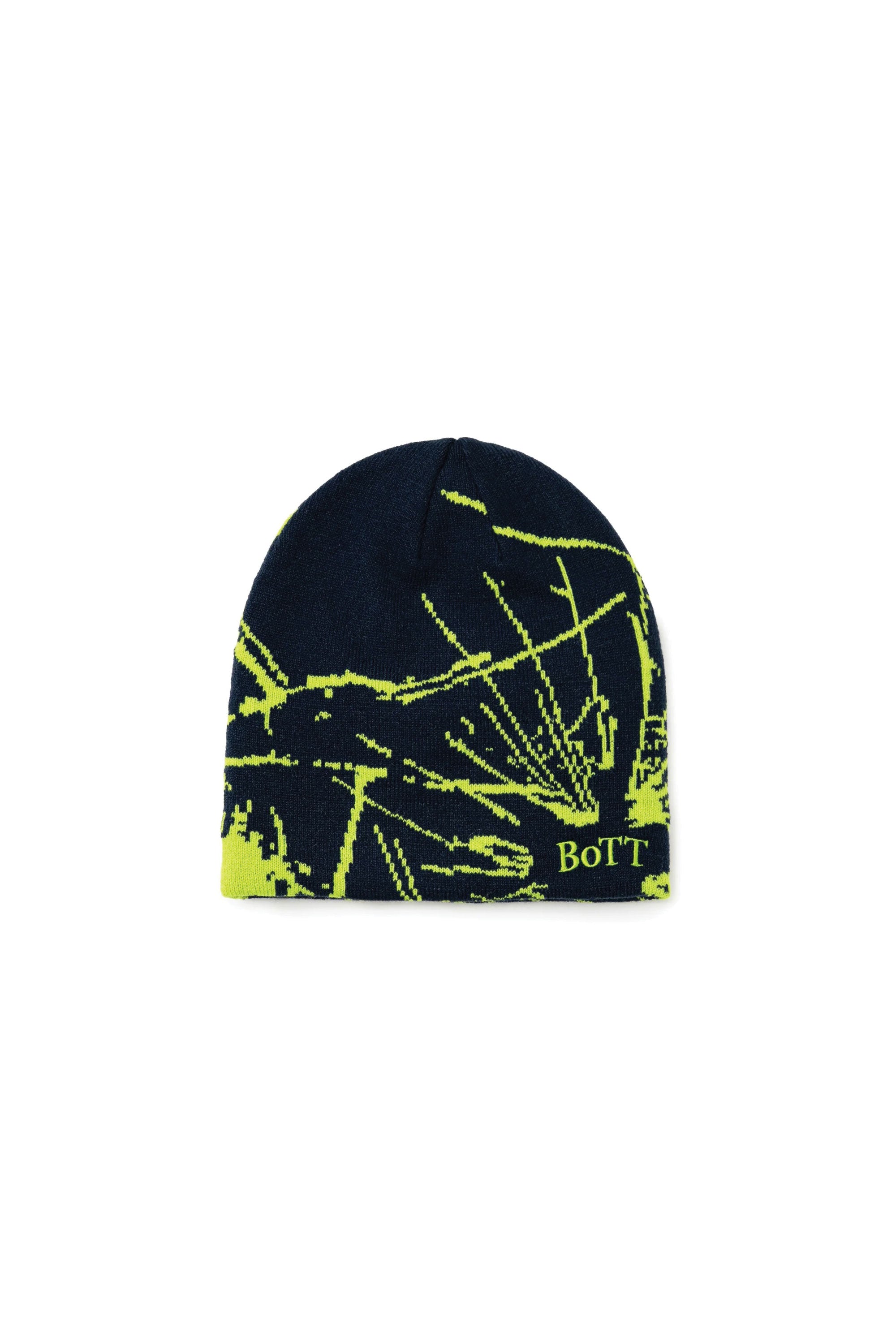 The Shattered Skull Cap Beanie Navy available online with global shipping, and in PAM Stores Melbourne and Sydney.