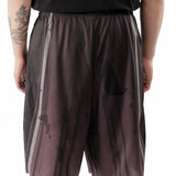 The Distressed Shorts Purple Black available online with global shipping, and in PAM Stores Melbourne and Sydney.