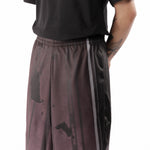 The Distressed Shorts Purple Black available online with global shipping, and in PAM Stores Melbourne and Sydney.