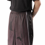The Distressed Shorts Purple Black available online with global shipping, and in PAM Stores Melbourne and Sydney.
