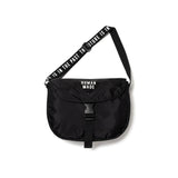 The BUCKLE SHOULDER BAG BLACK available online with global shipping, and in PAM Stores Melbourne and Sydney.