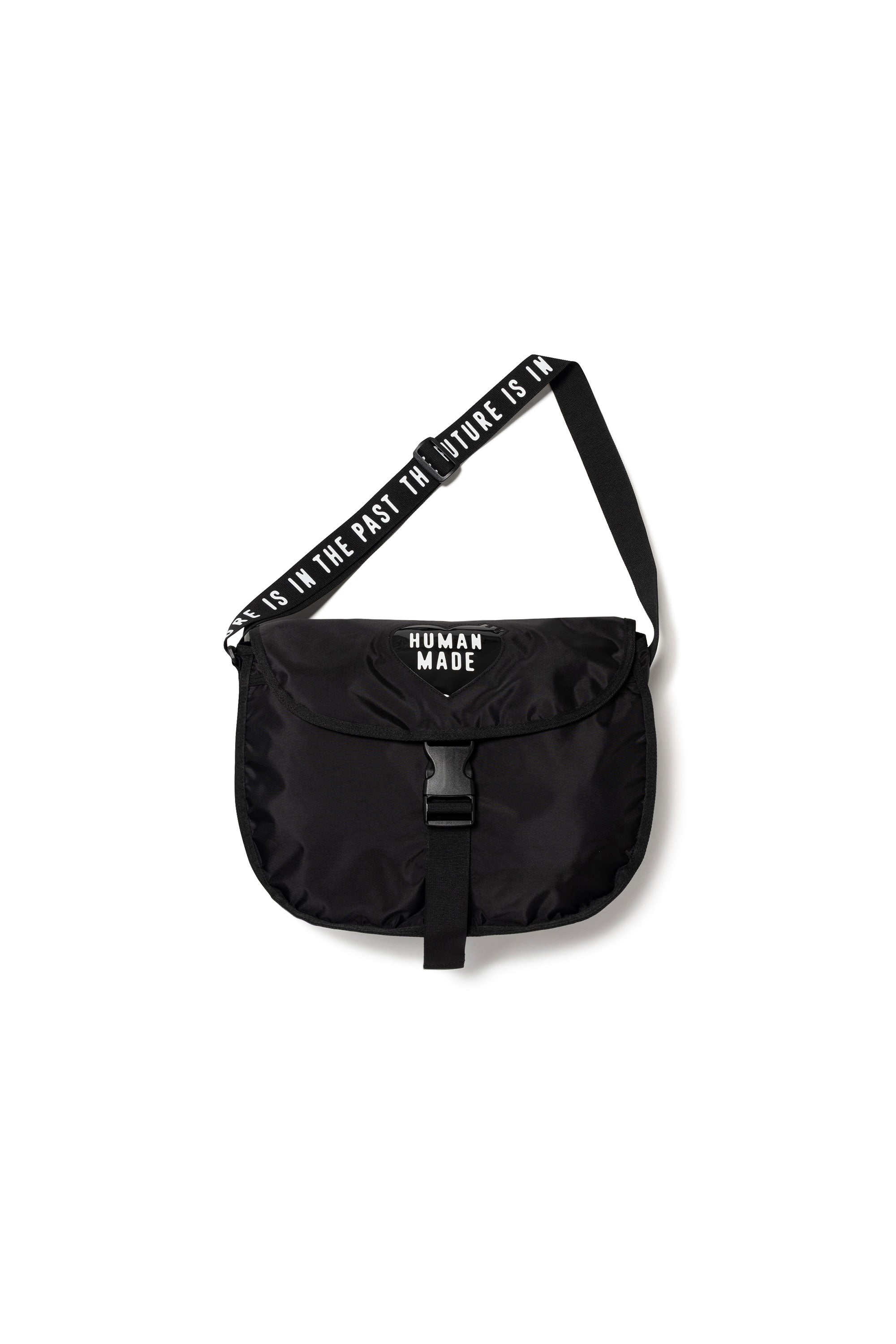 The BUCKLE SHOULDER BAG BLACK available online with global shipping, and in PAM Stores Melbourne and Sydney.