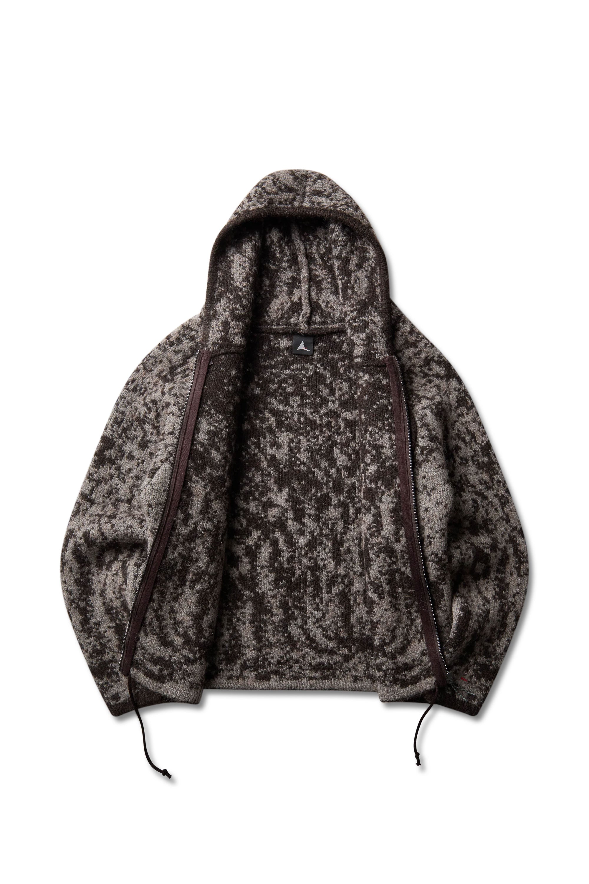 The Shrub Felted Knit Zip Up available online with global shipping, and in PAM Stores Melbourne and Sydney.