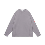 The SIDE SEAM DBL KNIT LONG SLEEVE KHAKI available online with global shipping, and in PAM Stores Melbourne and Sydney.