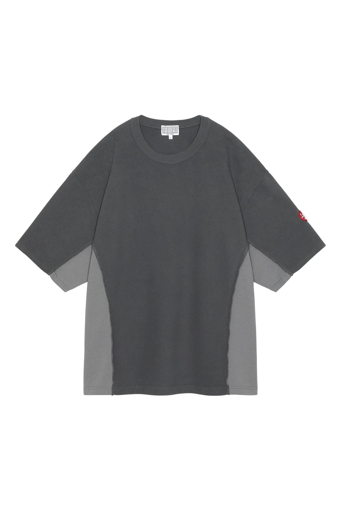 The CAV EMPT - SIDE SEAM DBL KNIT T CHARCOAL  available online with global shipping, and in PAM Stores Melbourne and Sydney.