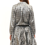 The MELO PUFF SKIRT GREY available online with global shipping, and in PAM Stores Melbourne and Sydney.