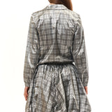 The MELO PUFF SKIRT GREY available online with global shipping, and in PAM Stores Melbourne and Sydney.