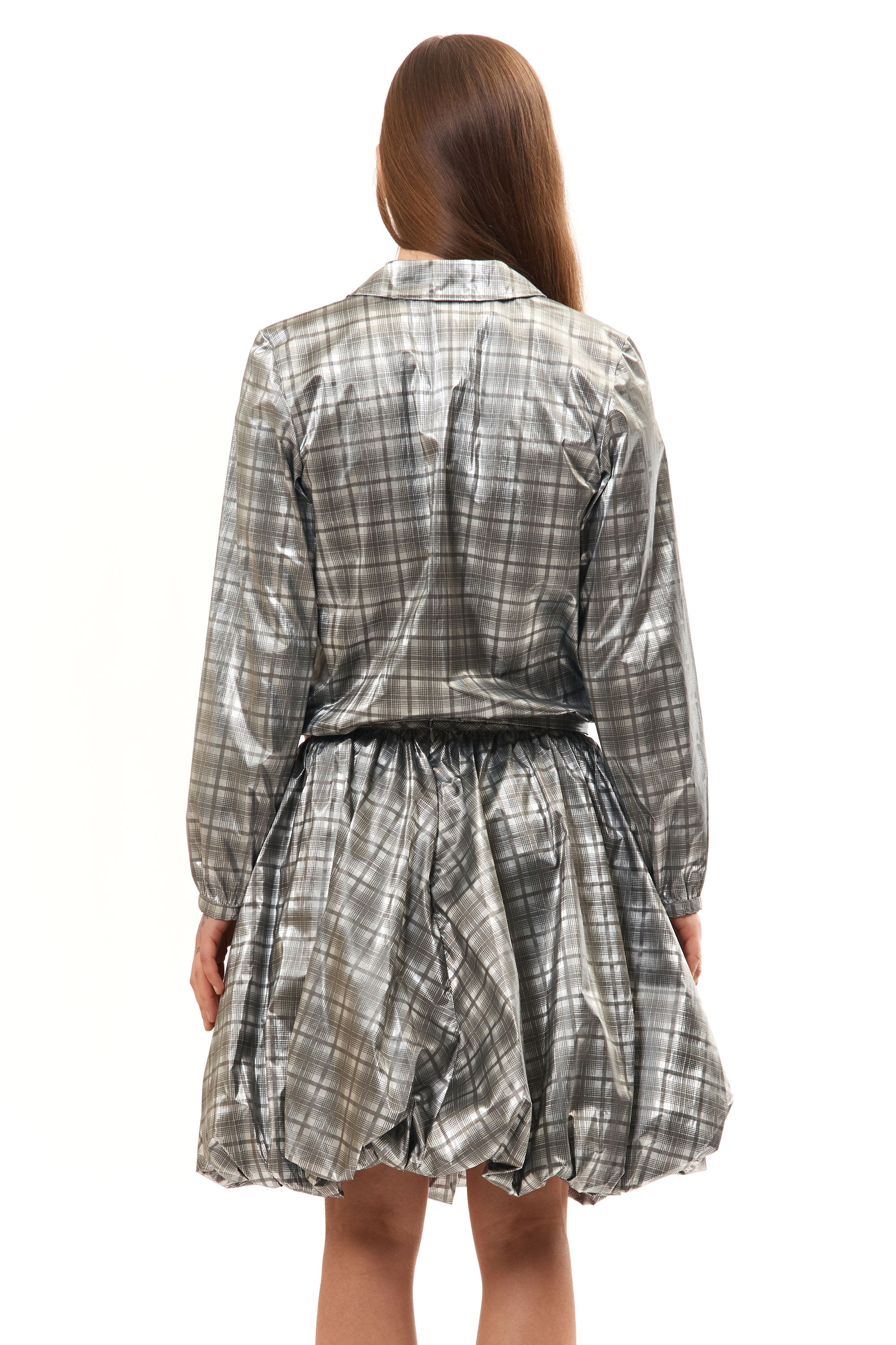 The MELO PUFF SKIRT GREY available online with global shipping, and in PAM Stores Melbourne and Sydney.