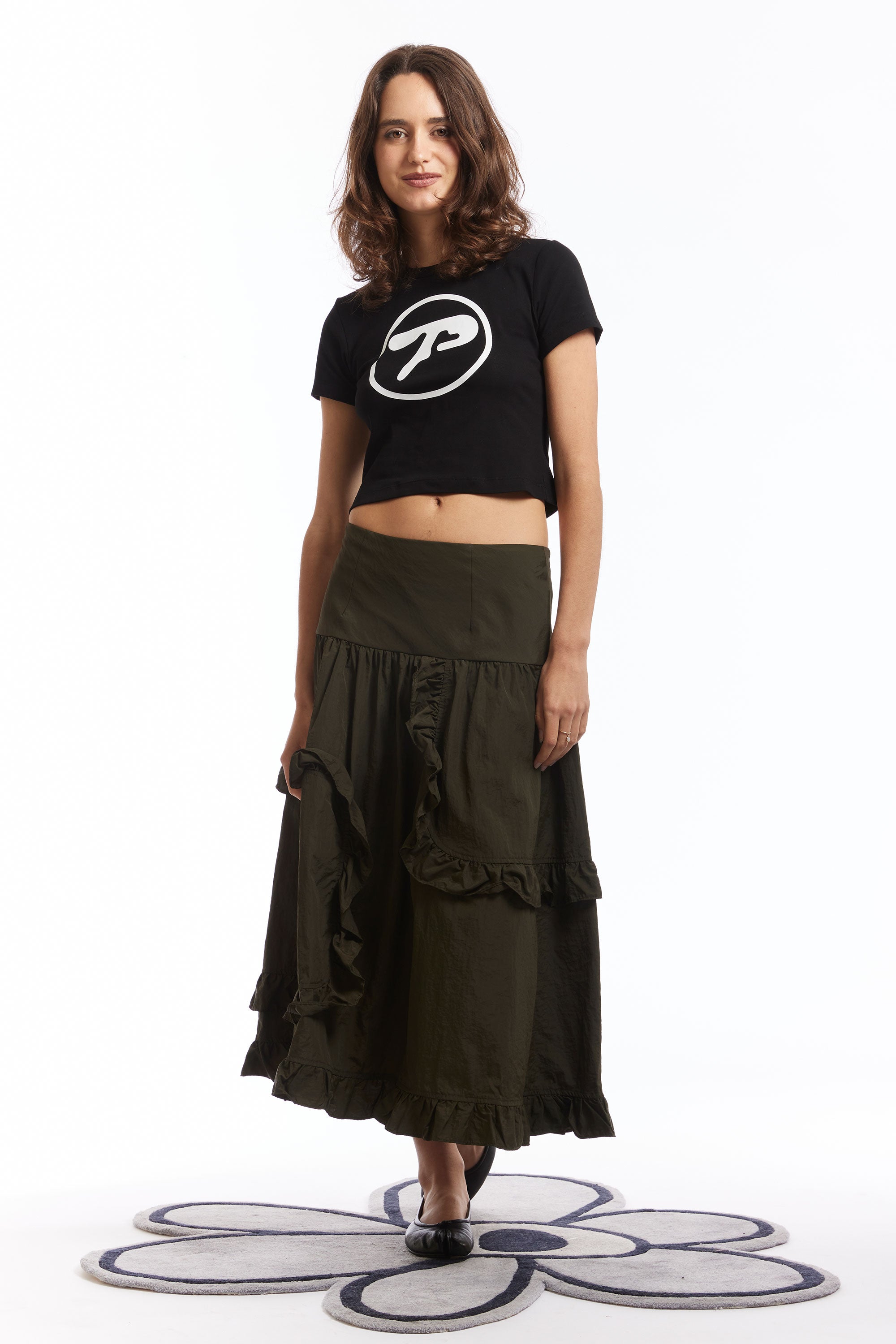 The PATHWAYS MAXI SKIRT (EXCLUSIVE)  available online with global shipping, and in PAM Stores Melbourne and Sydney.