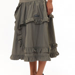 The Pathways Maxi Skirt Grey (Exclusive) available online with global shipping, and in PAM Stores Melbourne and Sydney.