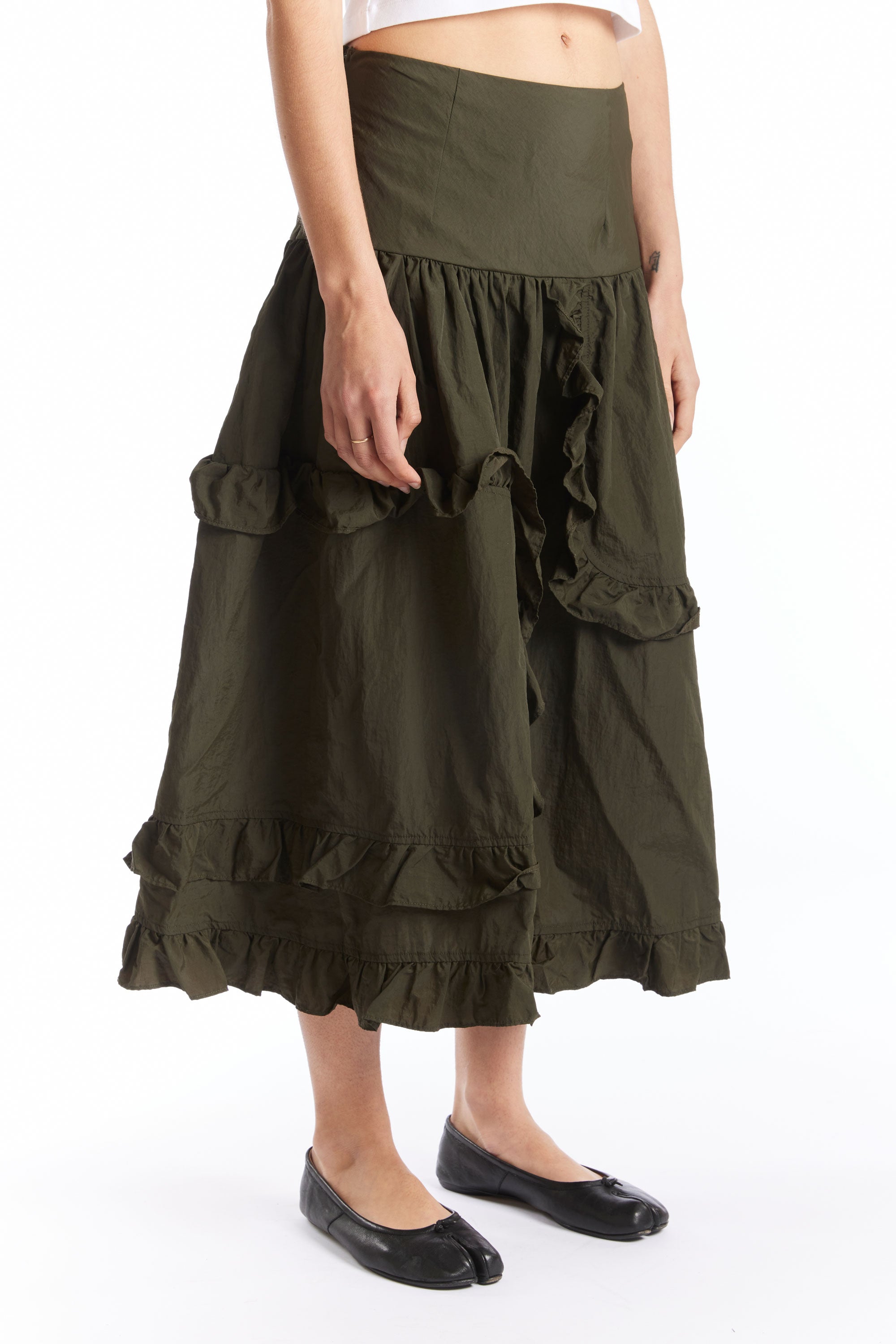 The PATHWAYS MAXI SKIRT (EXCLUSIVE)  available online with global shipping, and in PAM Stores Melbourne and Sydney.