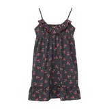 Skull Cherry Print Camisole Dress