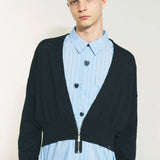 The SLAB GAUZE KNIT BOLERO BLACK available online with global shipping, and in PAM Stores Melbourne and Sydney.