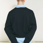The SLAB GAUZE KNIT BOLERO BLACK available online with global shipping, and in PAM Stores Melbourne and Sydney.