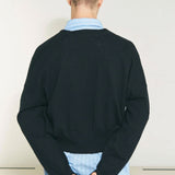 The SLAB GAUZE KNIT BOLERO BLACK available online with global shipping, and in PAM Stores Melbourne and Sydney.