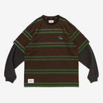 The SLDR 02 LS TEE COTTON BROWN available online with global shipping, and in PAM Stores Melbourne and Sydney.