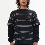 The SLDR 02 LS TEE COTTON BLACK available online with global shipping, and in PAM Stores Melbourne and Sydney.