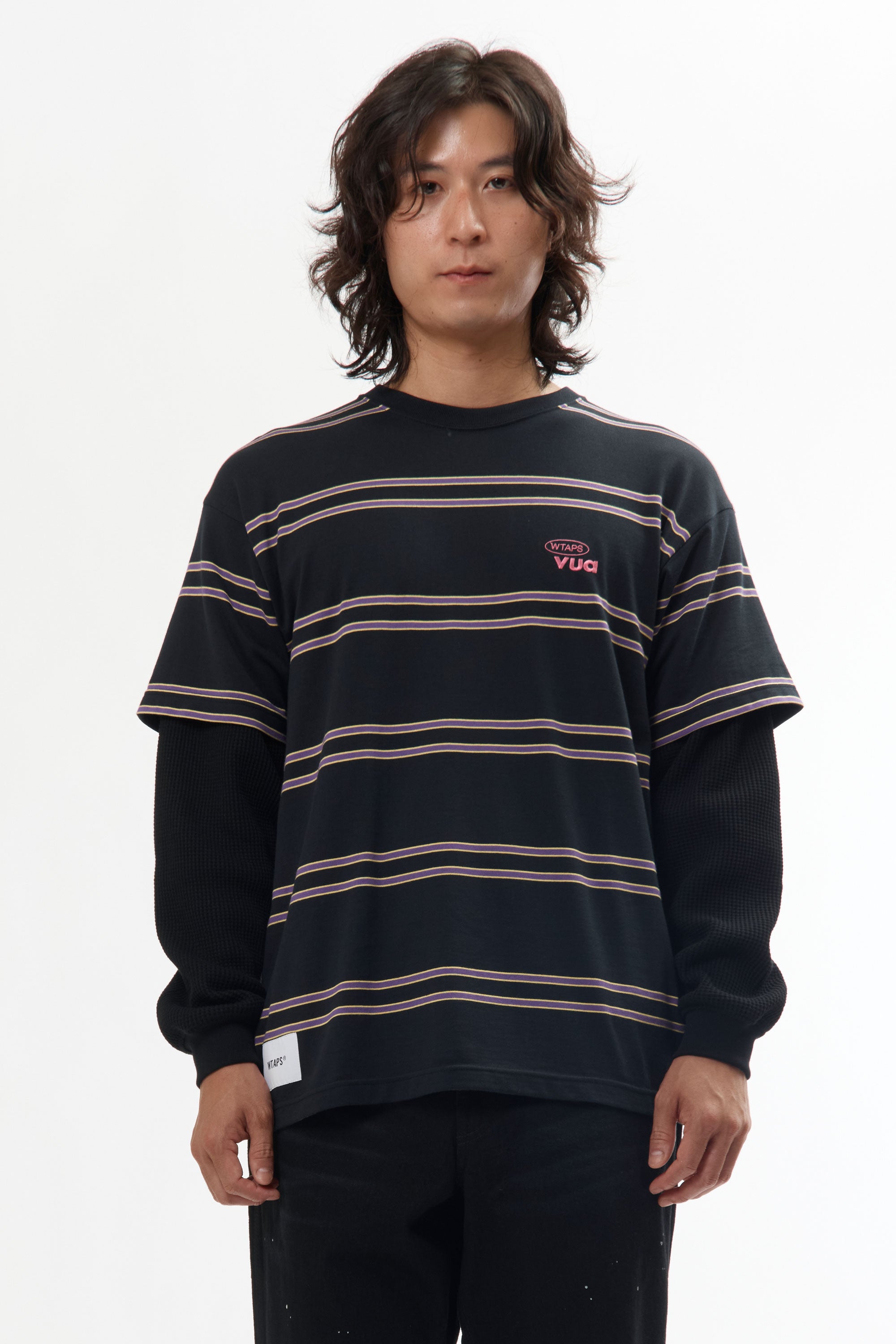 The SLDR 02 LS TEE COTTON BLACK available online with global shipping, and in PAM Stores Melbourne and Sydney.