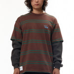 The SLDR 02 LS TEE COTTON BROWN available online with global shipping, and in PAM Stores Melbourne and Sydney.