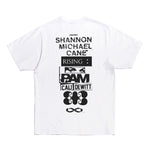 The SMC FUNDRAISER TEE  available online with global shipping, and in PAM Stores Melbourne and Sydney.