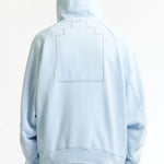 The SOLID BIG HEAVY ZIP HOODY BLUE available online with global shipping, and in PAM Stores Melbourne and Sydney.