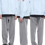 The SOLID BIG HEAVY ZIP HOODY BLUE available online with global shipping, and in PAM Stores Melbourne and Sydney.