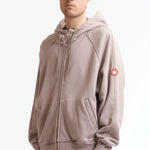 The SOLID BIG HEAVY ZIP HOODY BEIGE available online with global shipping, and in PAM Stores Melbourne and Sydney.
