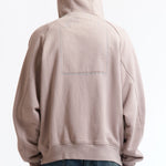 The SOLID BIG HEAVY ZIP HOODY BEIGE available online with global shipping, and in PAM Stores Melbourne and Sydney.