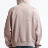 The SOLID BIG HEAVY ZIP HOODY BEIGE available online with global shipping, and in PAM Stores Melbourne and Sydney.