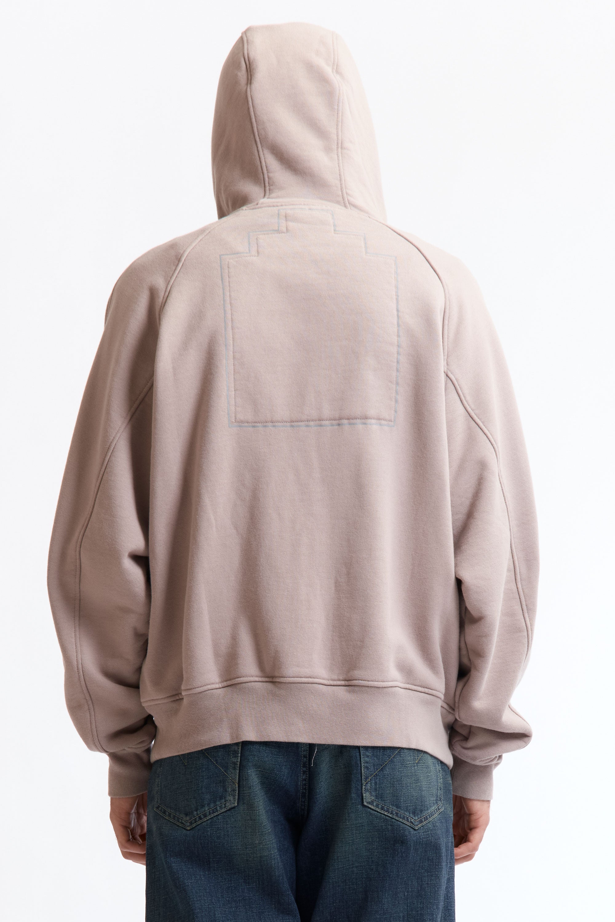 The SOLID BIG HEAVY ZIP HOODY BEIGE available online with global shipping, and in PAM Stores Melbourne and Sydney.