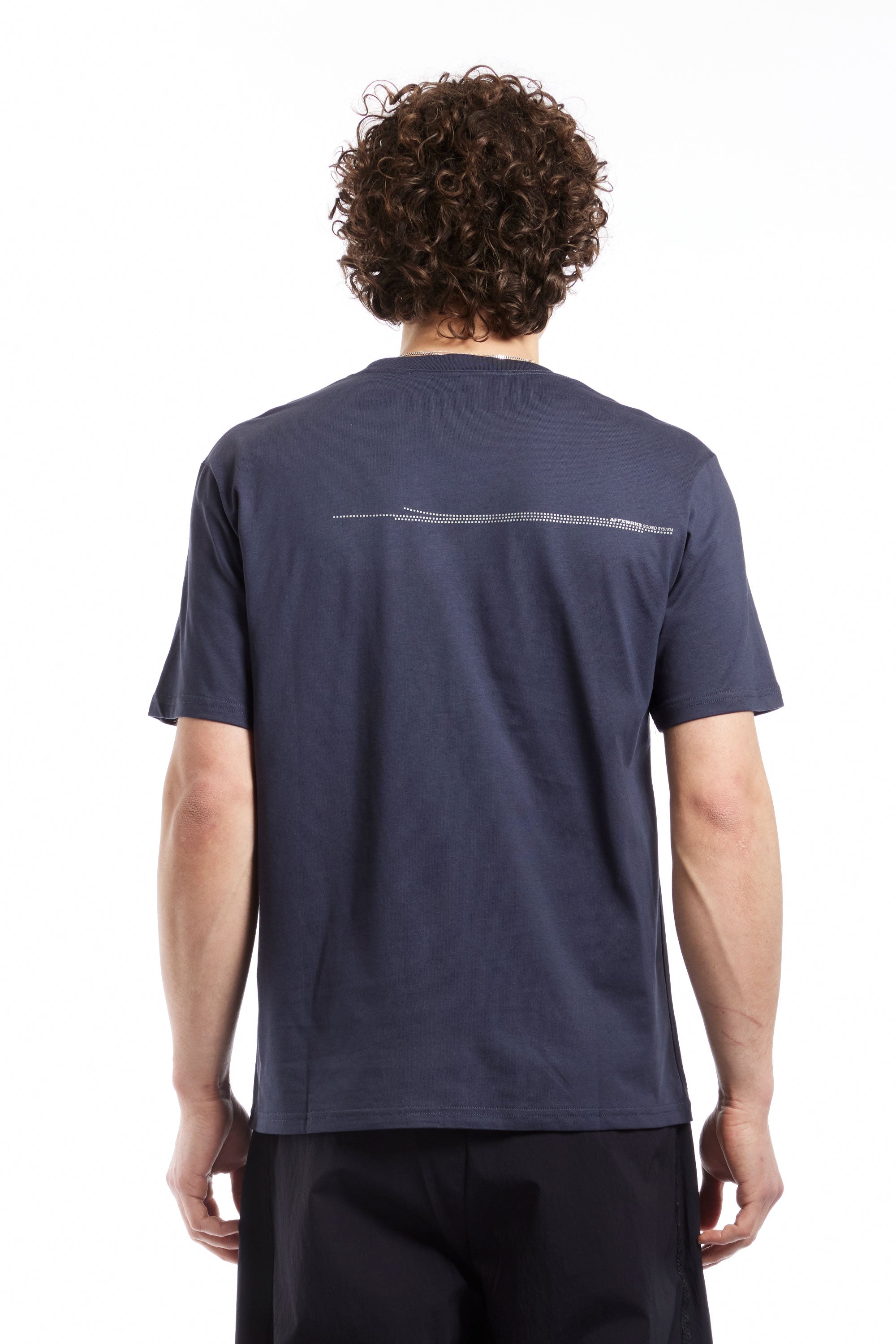 The SOUND SYSTEM T-SHIRT WASHED NAVY  available online with global shipping, and in PAM Stores Melbourne and Sydney.