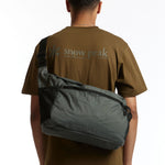 The SNOW PEAK - MIDDLE SHOULDER BAG GREY available online with global shipping, and in PAM Stores Melbourne and Sydney.