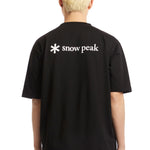 The SNOW PEAK - SP BACK PRINTED LOGO TEE  available online with global shipping, and in PAM Stores Melbourne and Sydney.