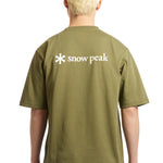 The SNOW PEAK - SP BACK PRINTED LOGO TEE  available online with global shipping, and in PAM Stores Melbourne and Sydney.