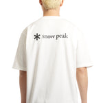 The SNOW PEAK - SP BACK PRINTED LOGO TEE  available online with global shipping, and in PAM Stores Melbourne and Sydney.