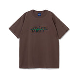 The BOTT - SPACE LOGO TEE BROWN  available online with global shipping, and in PAM Stores Melbourne and Sydney.