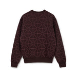 The Sparkle Stitched Crewneck Brown available online with global shipping, and in PAM Stores Melbourne and Sydney.