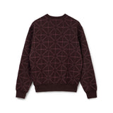 The Sparkle Stitched Crewneck Brown available online with global shipping, and in PAM Stores Melbourne and Sydney.