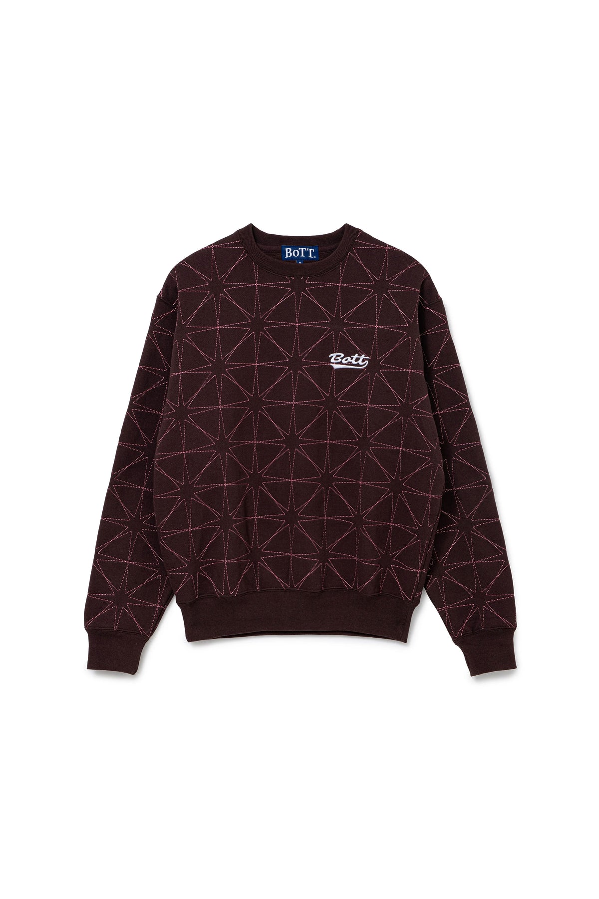 Sparkle Stitched Crewneck Brown – P.A.M. (Perks And Mini)
