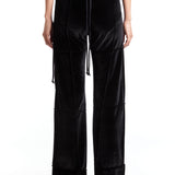 The KARLA LAIDLAW - SPIDER PANT FLARE BLACK  available online with global shipping, and in PAM Stores Melbourne and Sydney.