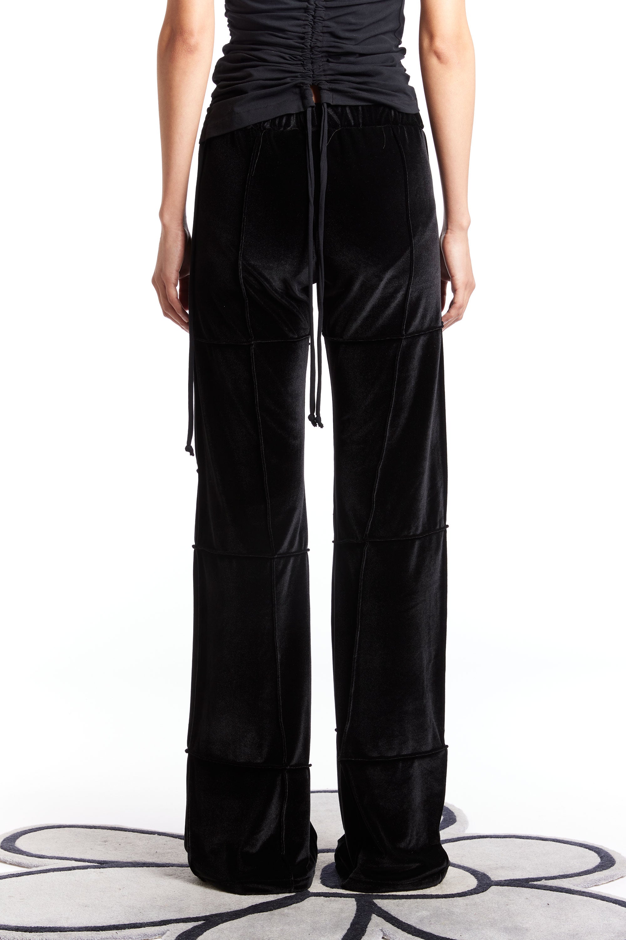 The KARLA LAIDLAW - SPIDER PANT FLARE BLACK  available online with global shipping, and in PAM Stores Melbourne and Sydney.