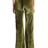 The KARLA LAIDLAW - SPIDER PANT FLARE OLIVE  available online with global shipping, and in PAM Stores Melbourne and Sydney.