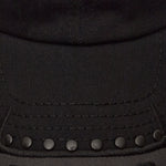 The SPIKES STUD CAP BLACK available online with global shipping, and in PAM Stores Melbourne and Sydney.